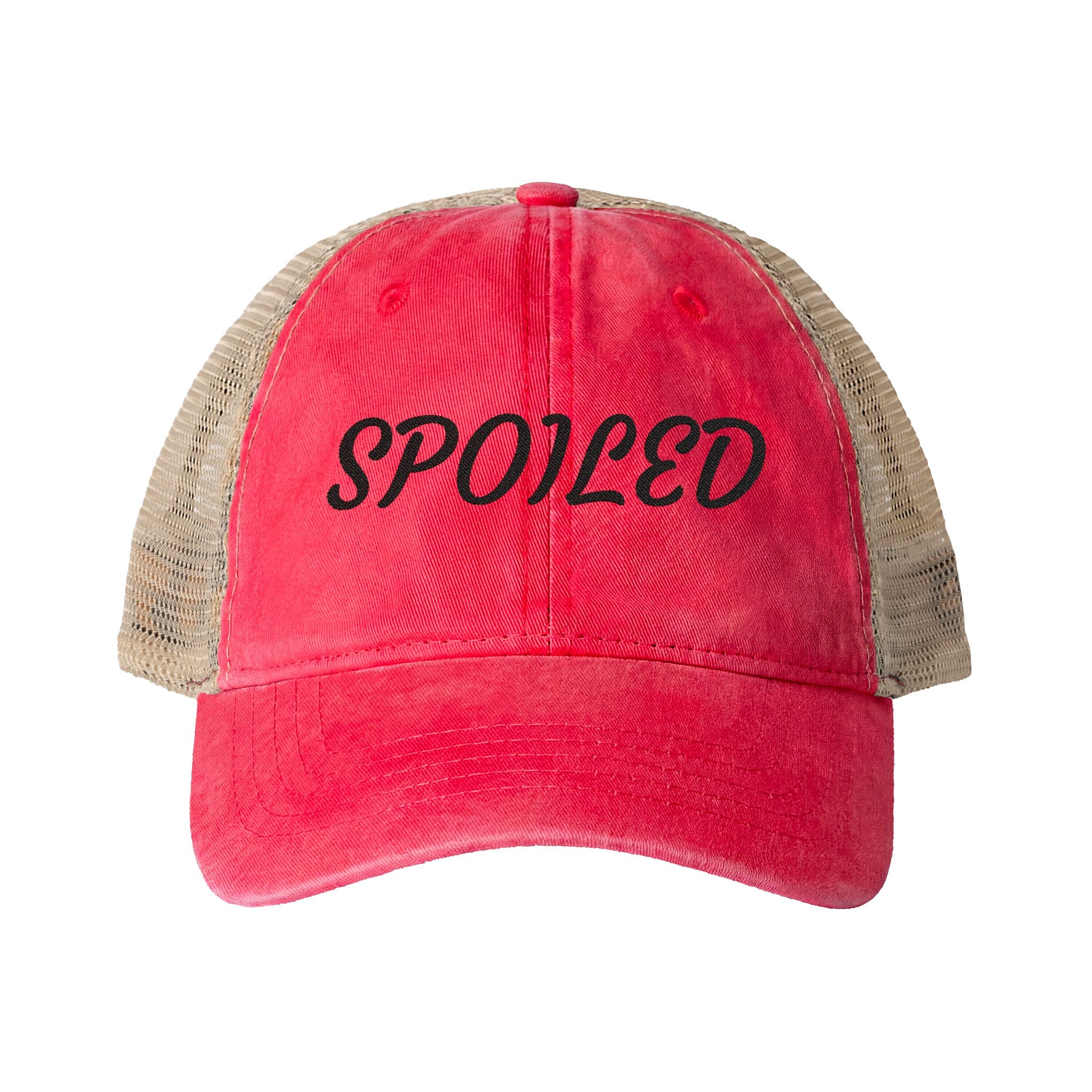 SPOLED - Women's Washed Mesh-Back Cap