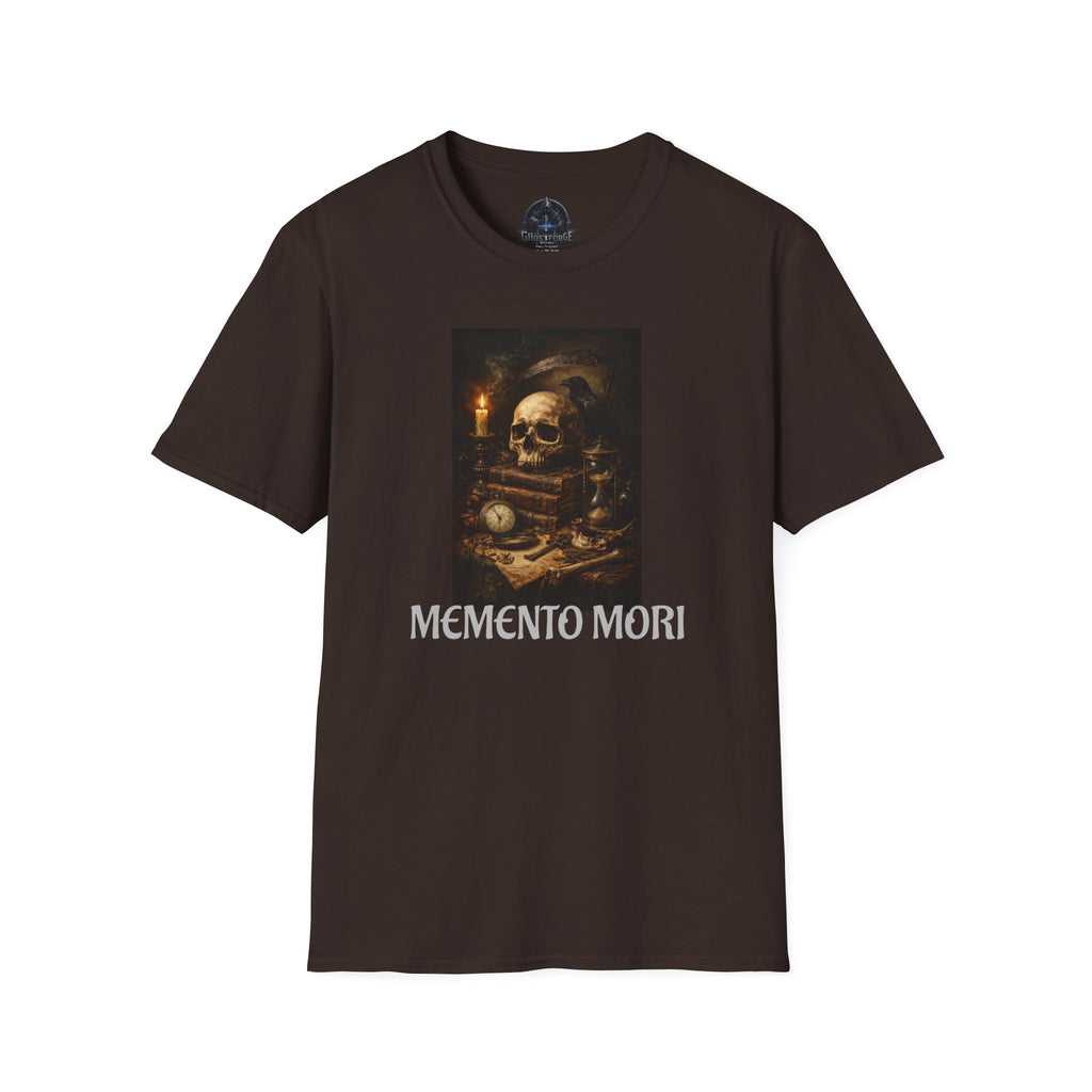 Memento Mori Skull T-Shirt — Vintage Vanitas Art Tee