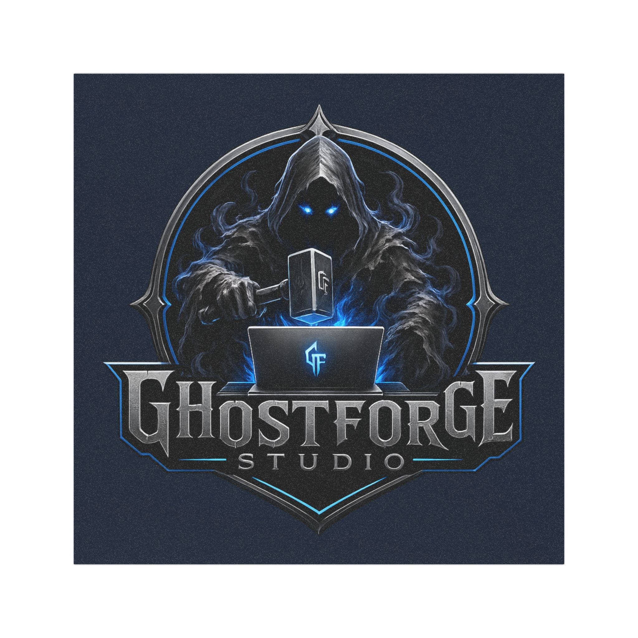 Car Magnet — Ghostforge Studio Logo Magnetic Decal