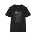 Gothic Moonlit Cemetery T-Shirt — Dark Fantasy Haunted Landscape Tee