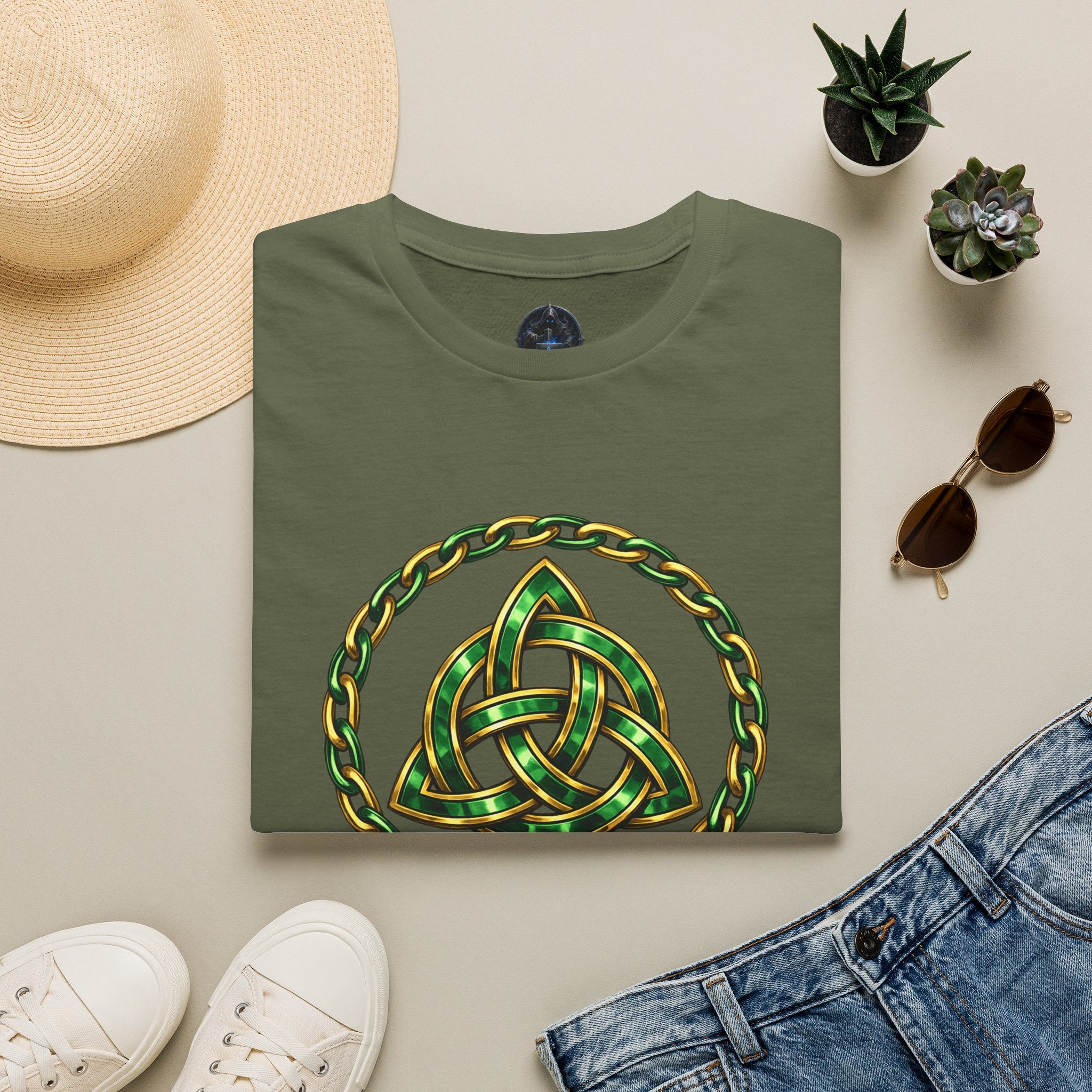 Celtic Trinity Knot T‑Shirt —Celtic Knotwork Tee