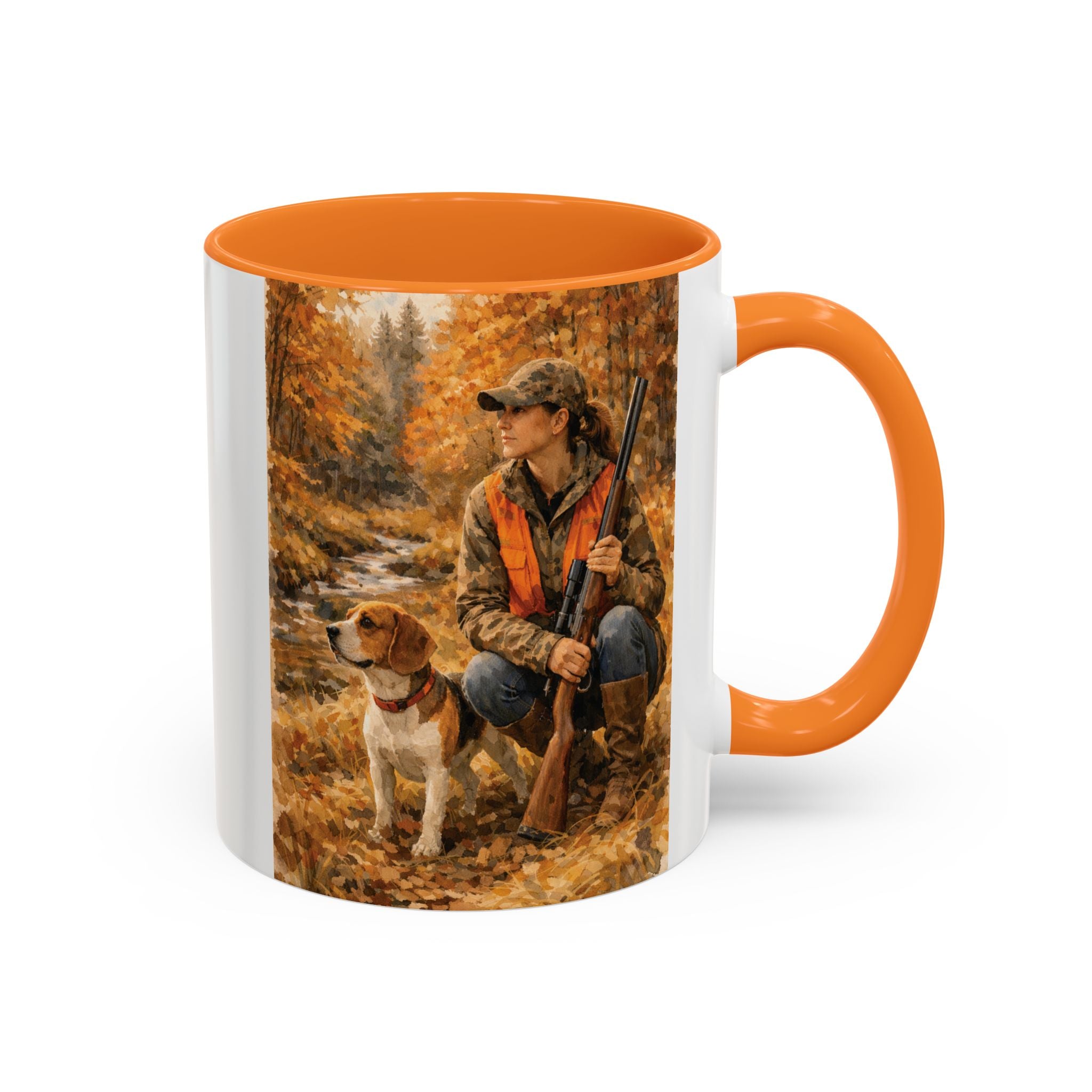 Autumn Hunt Mug – Hunter & Retriever Coffee Cup (11oz/15oz)