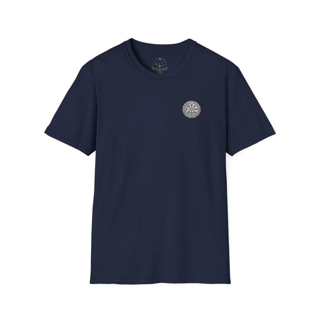 Viking Valhalla Compass T‑Shirt — Graphic Tee