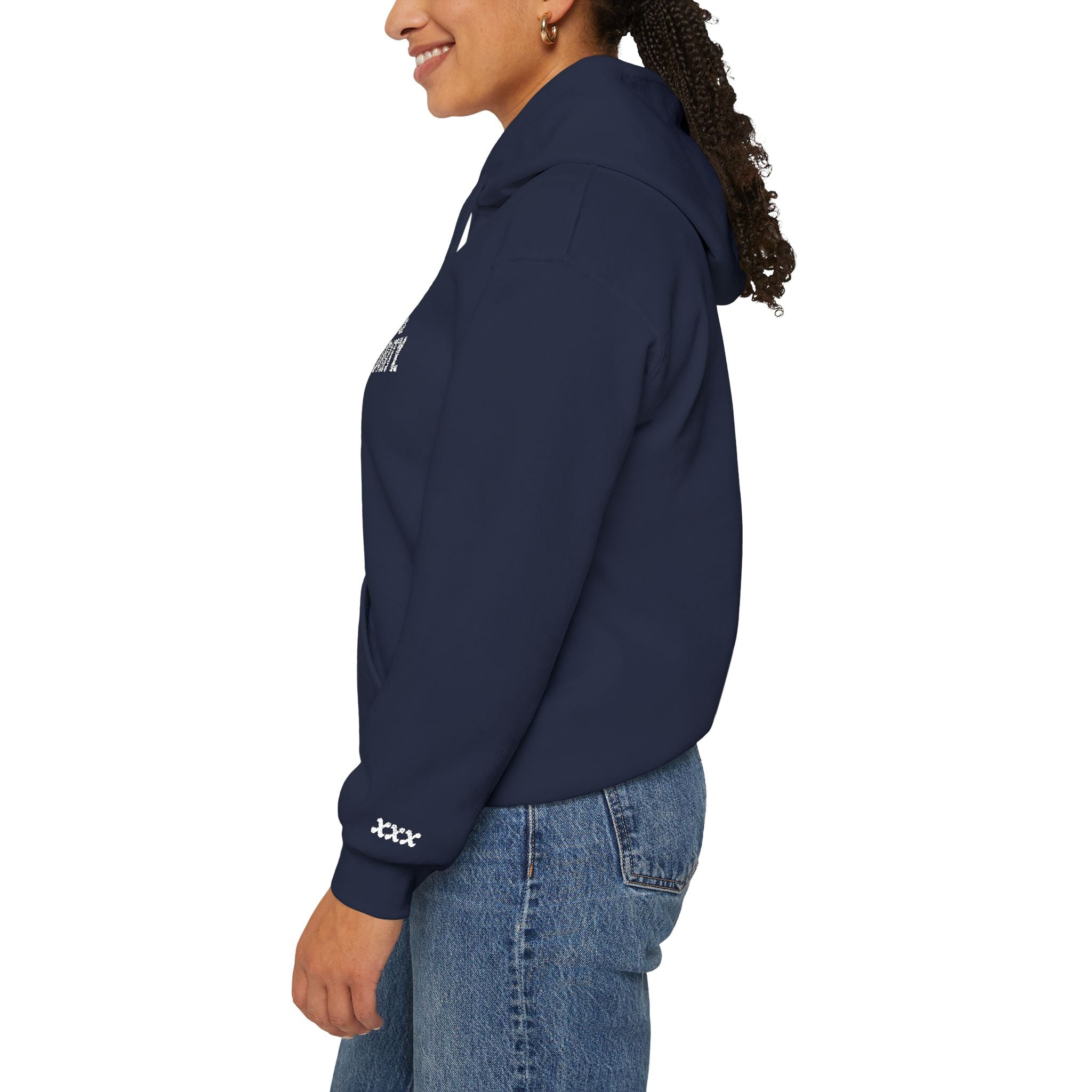 Avoids Authority Hoodie — Rebellious Embroidered Pullover