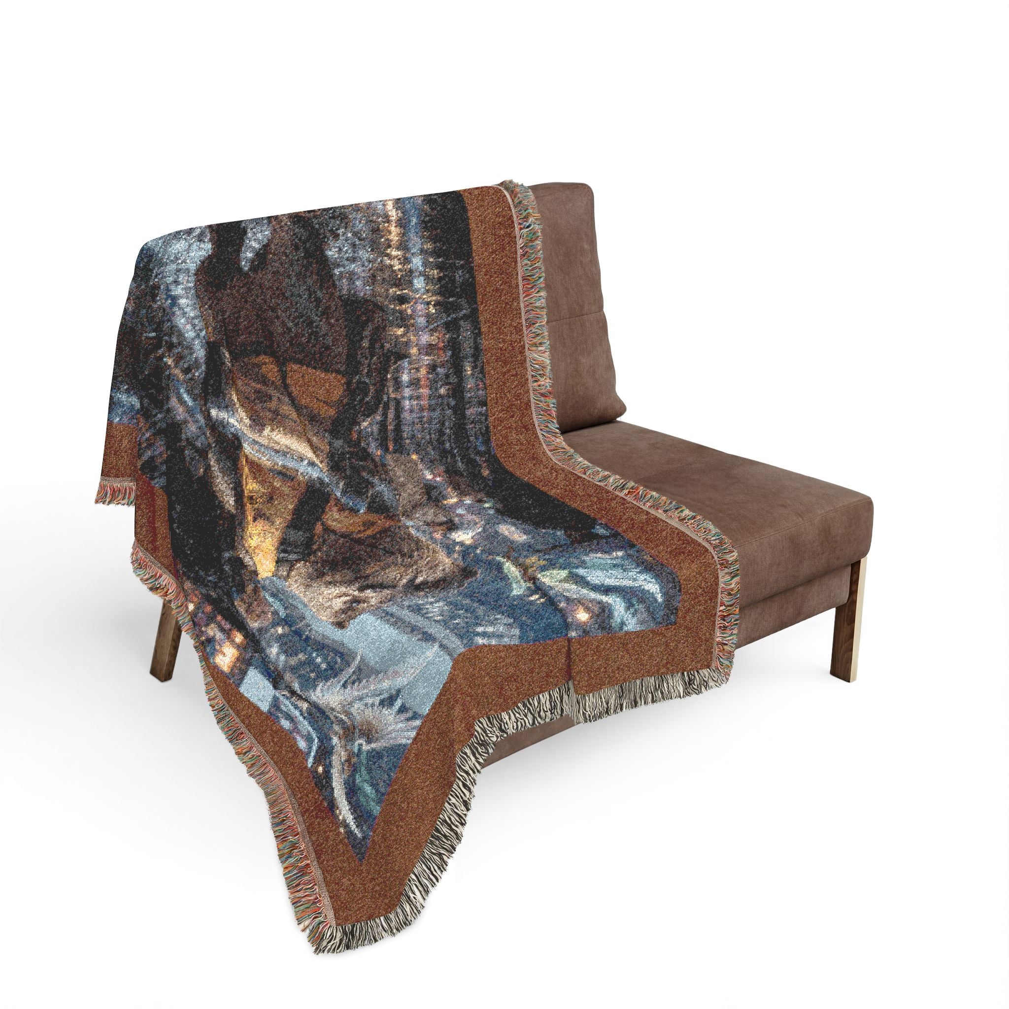 Messenger Otter Woven Blanket