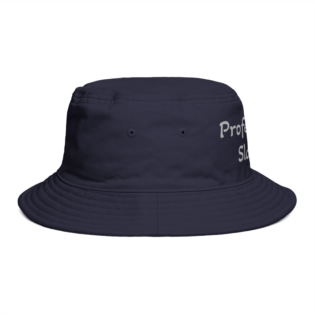 Professional Slacker Bucket Hat — Funny Casual Brim Hat for Laid-Back Style