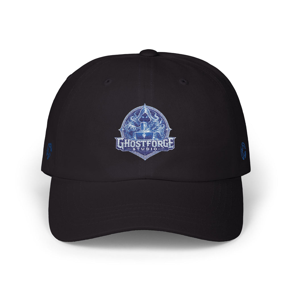 Ghostforge Studio Classic Dad Cap – Embroidered Electric Logo Baseball Hat