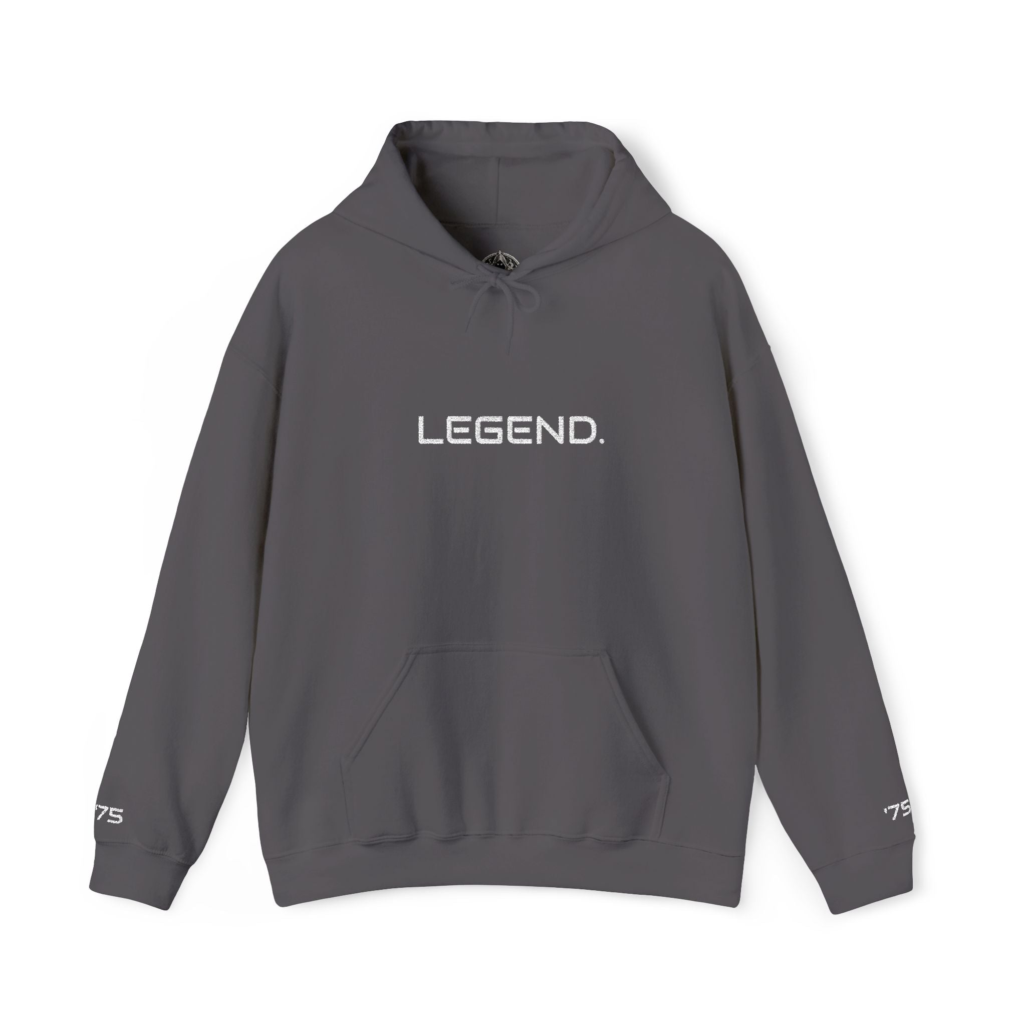 Legend Hoodie – Minimalist 'LEGEND.' Embroidered Pullover