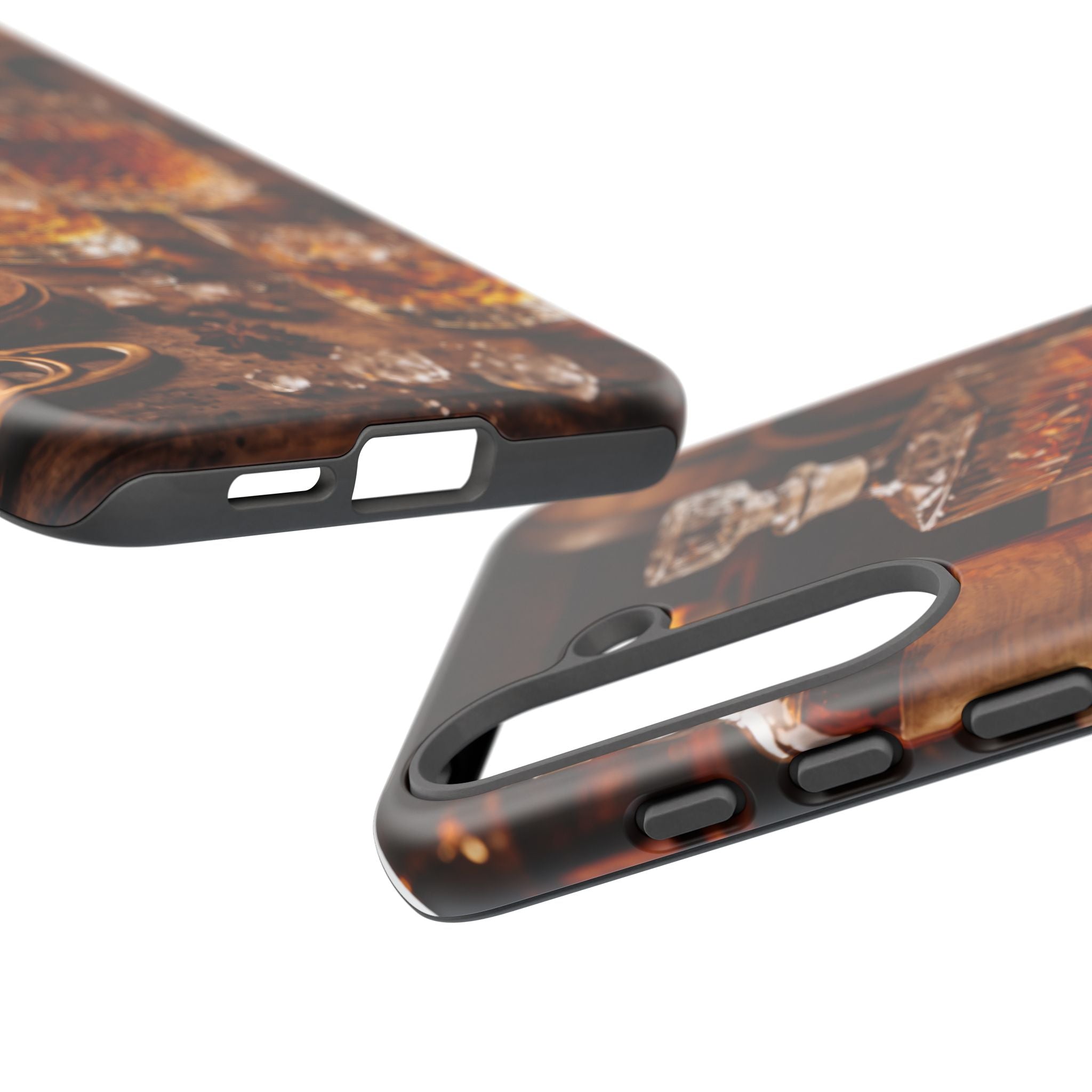 Whiskey Decanter Phone Case — Vintage Bar Spirits Protective Tough Case
