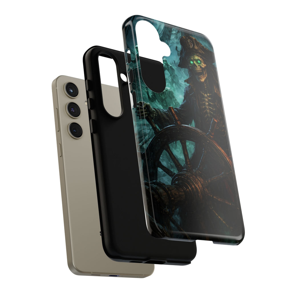 Pirate Skeleton Phone Case — Haunted Ship Captain iPhone Cover