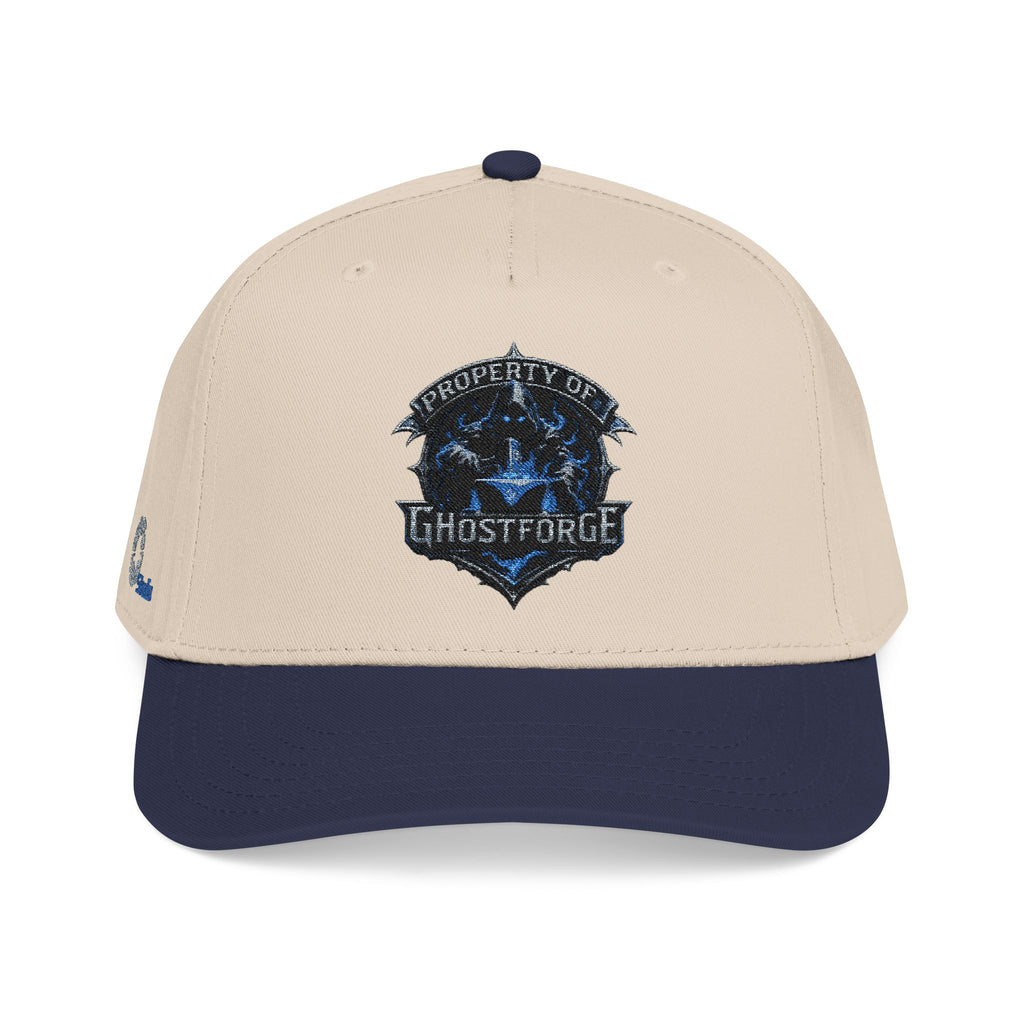 GhostForge Logo Mid Profile Baseball Cap Property Of Hat
