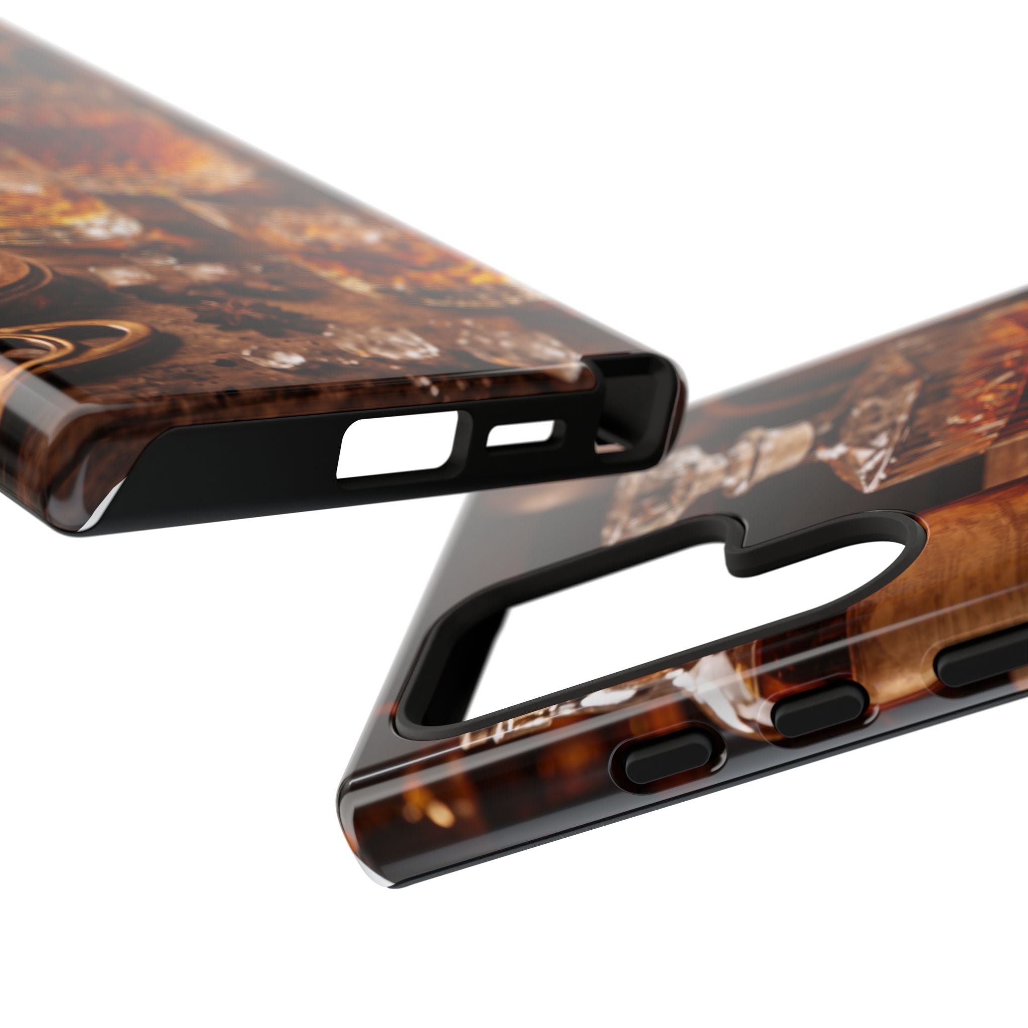 Whiskey Decanter Phone Case — Vintage Bar Spirits Protective Tough Case