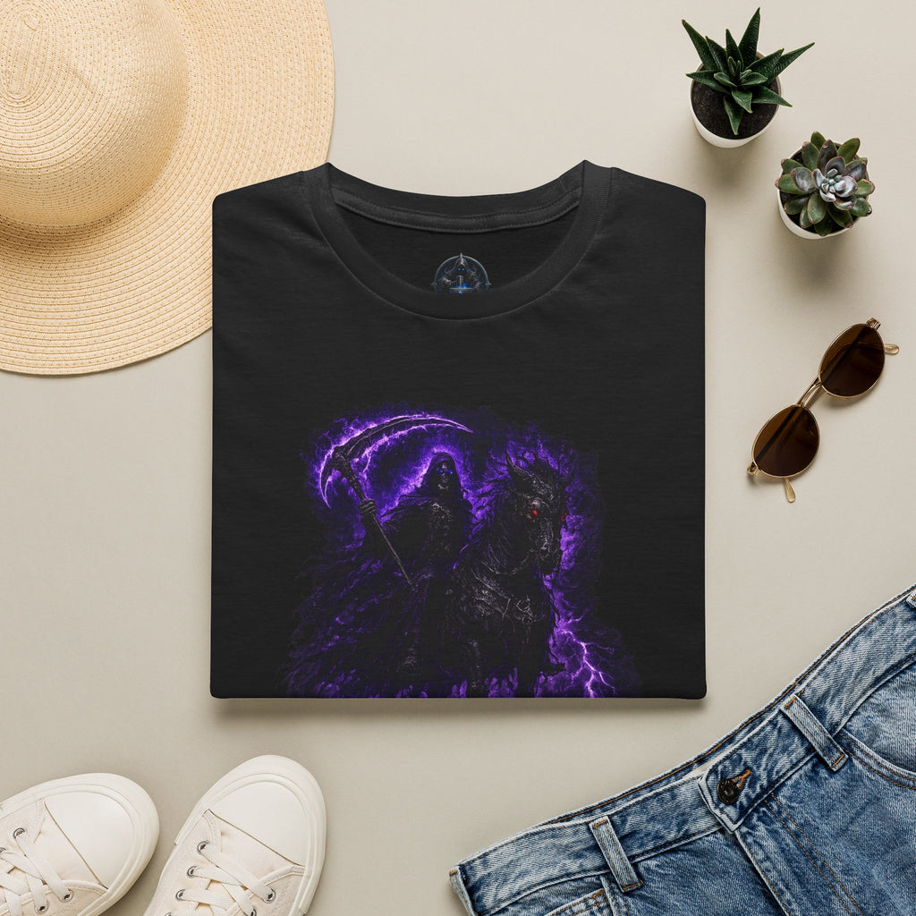 Grim Reaper Purple Lightning T-Shirt