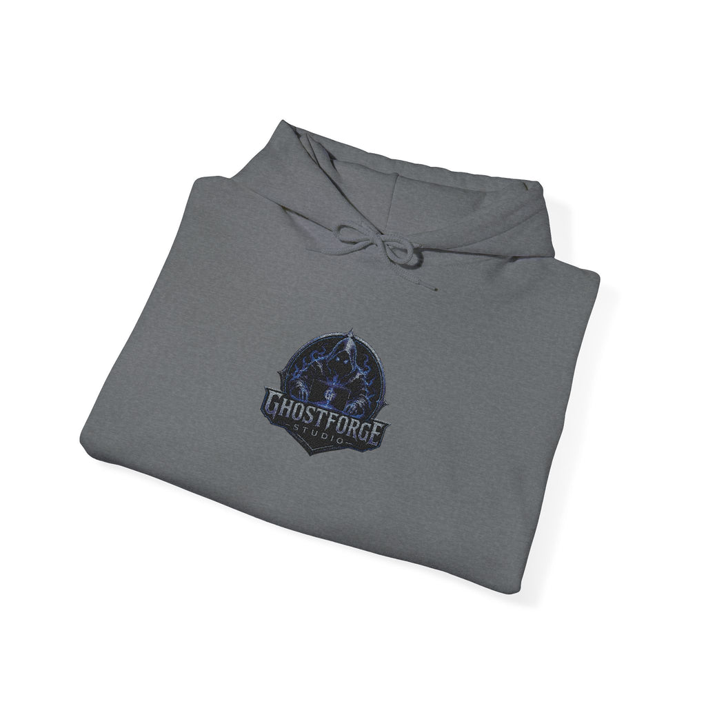 GhostForge Logo Hoodie — Graphic Wraith Hooded Sweatshirt
