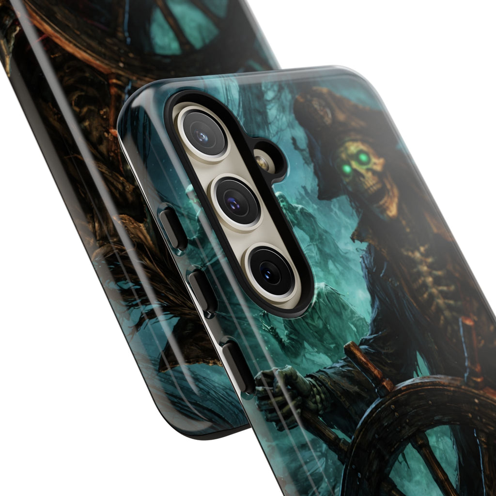 Pirate Skeleton Phone Case — Haunted Ship Captain iPhone Cover