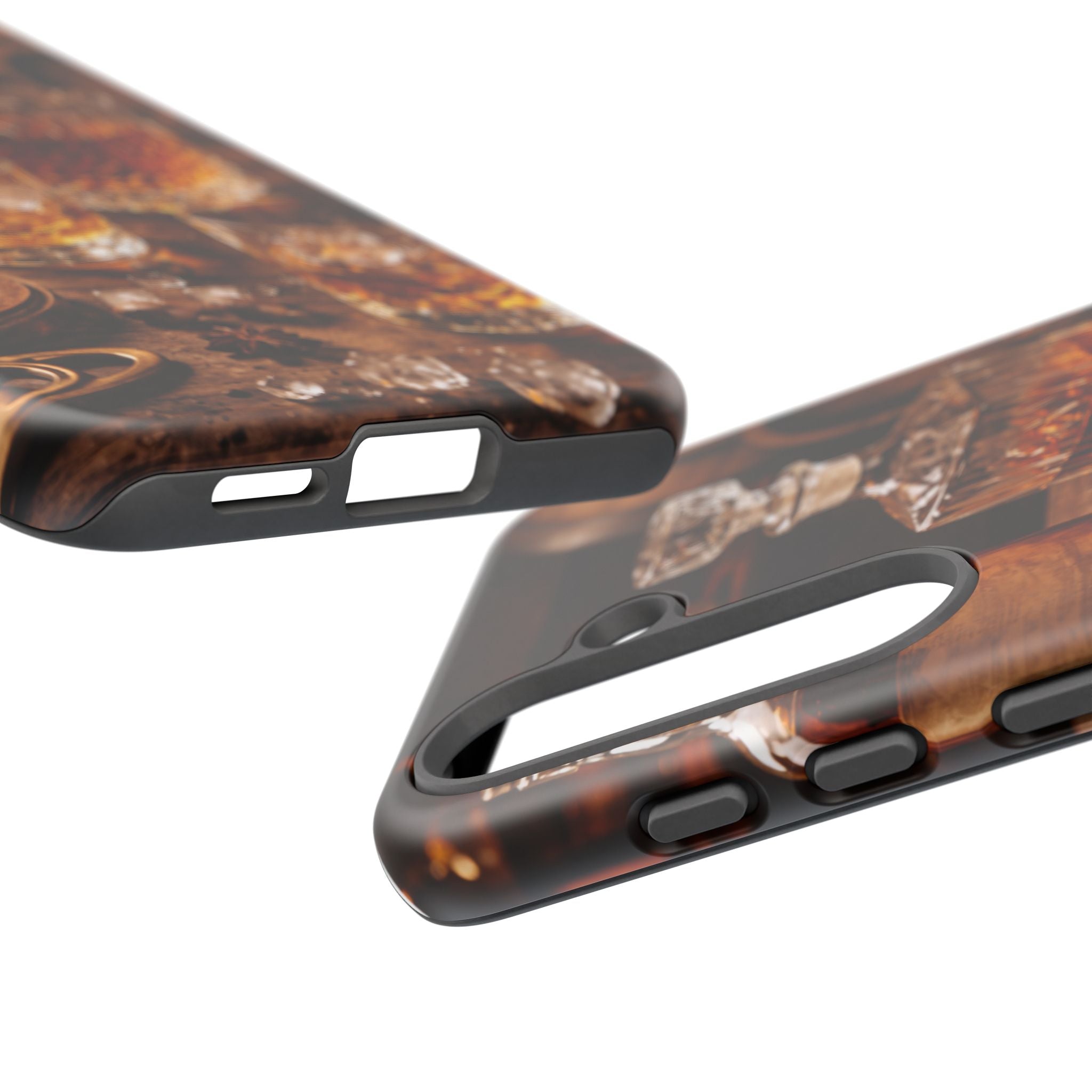 Whiskey Decanter Phone Case — Vintage Bar Spirits Protective Tough Case