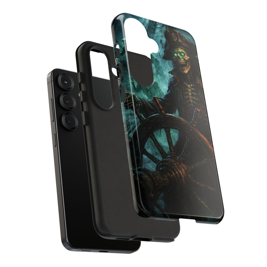 Pirate Skeleton Phone Case — Haunted Ship Captain iPhone Cover