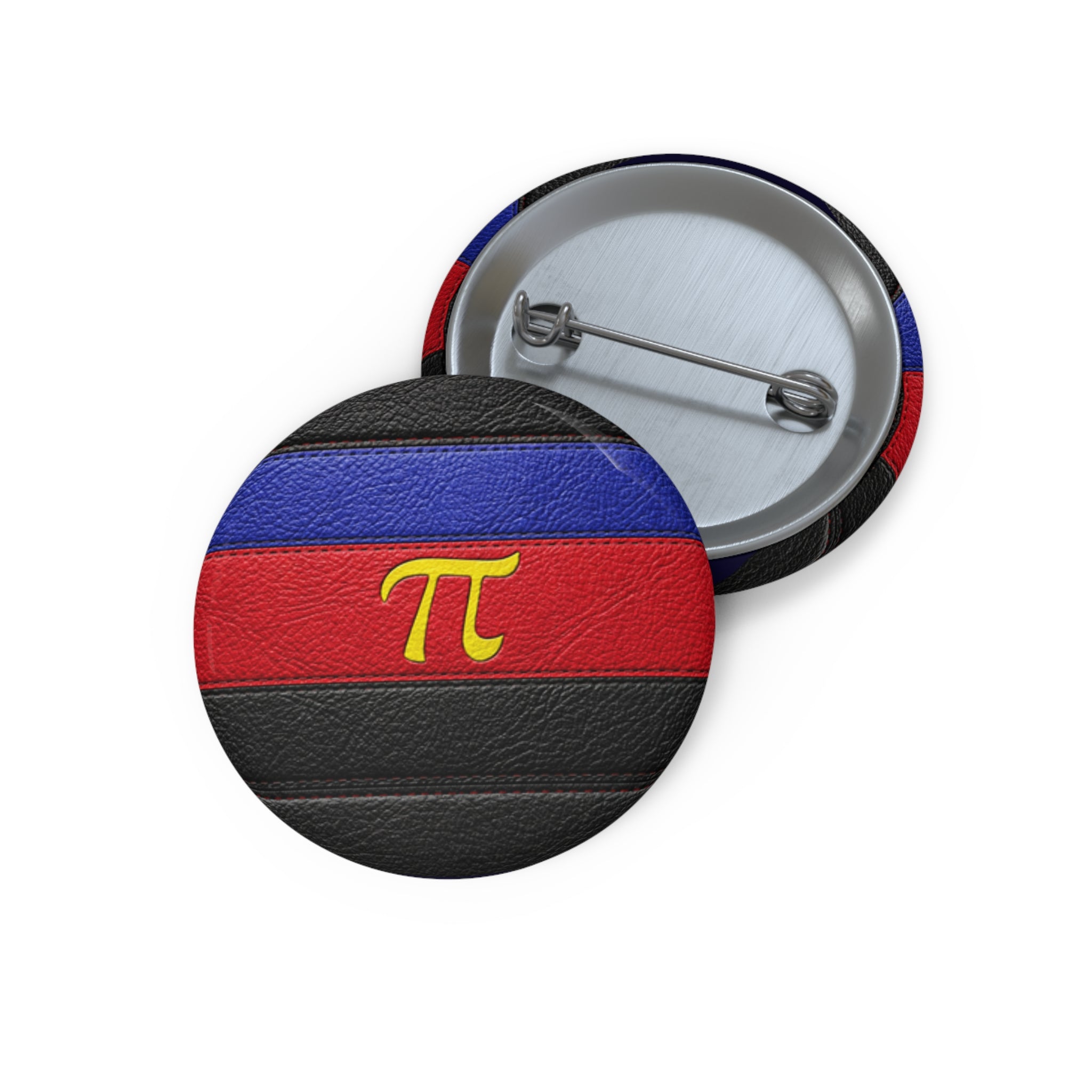 Poly Symbol Pin Button — Polyamorous Enamel-Style Round Badge