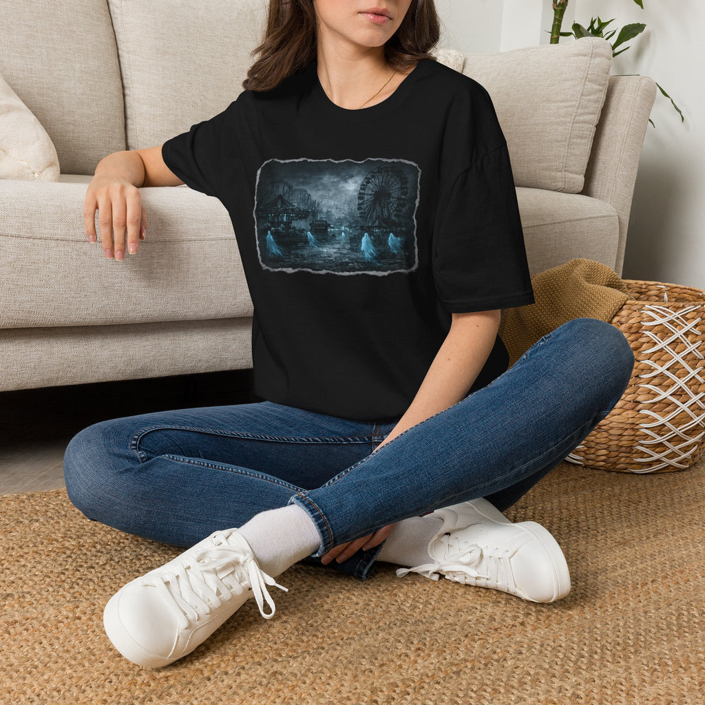 Haunted Fair T-Shirt — Ghostly Carnival Tee