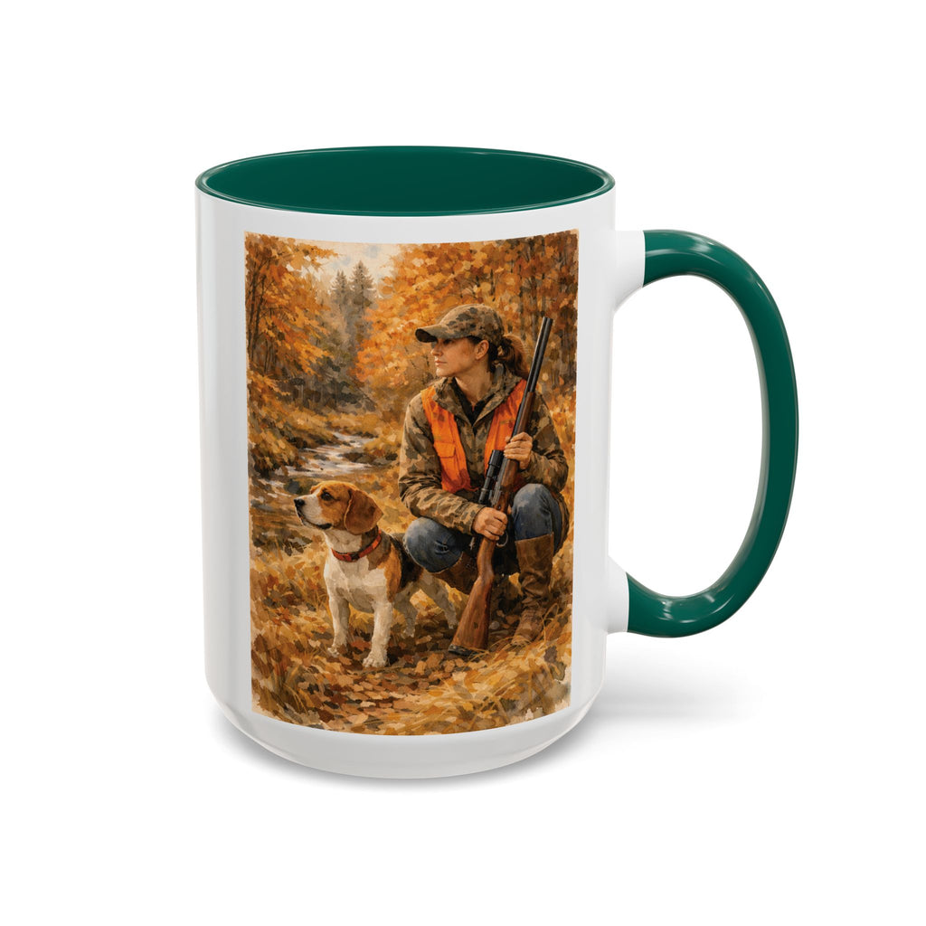 Autumn Hunt Mug – Hunter & Retriever Coffee Cup (11oz/15oz)