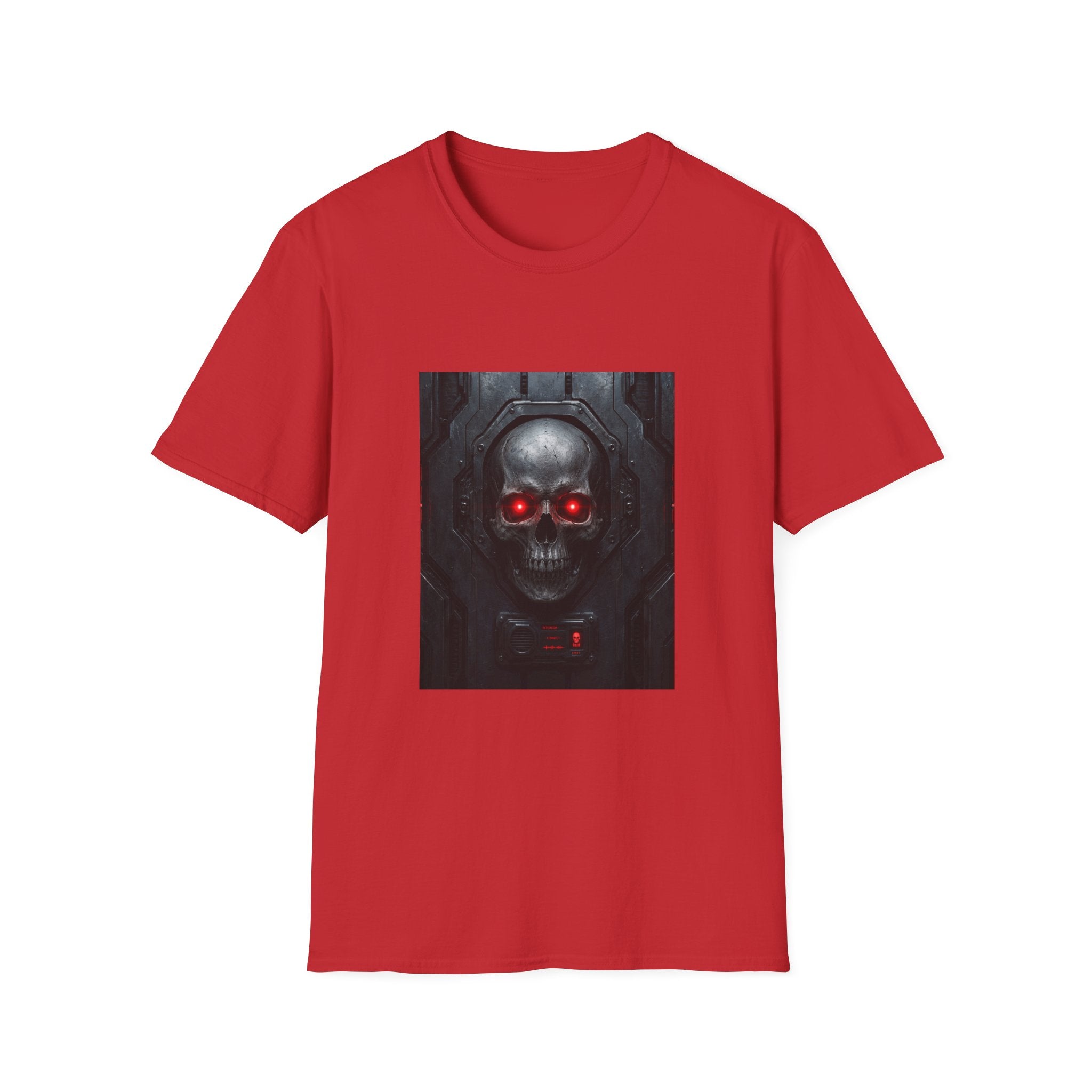 Skull with Red Glowing Eyes T‑Shirt
