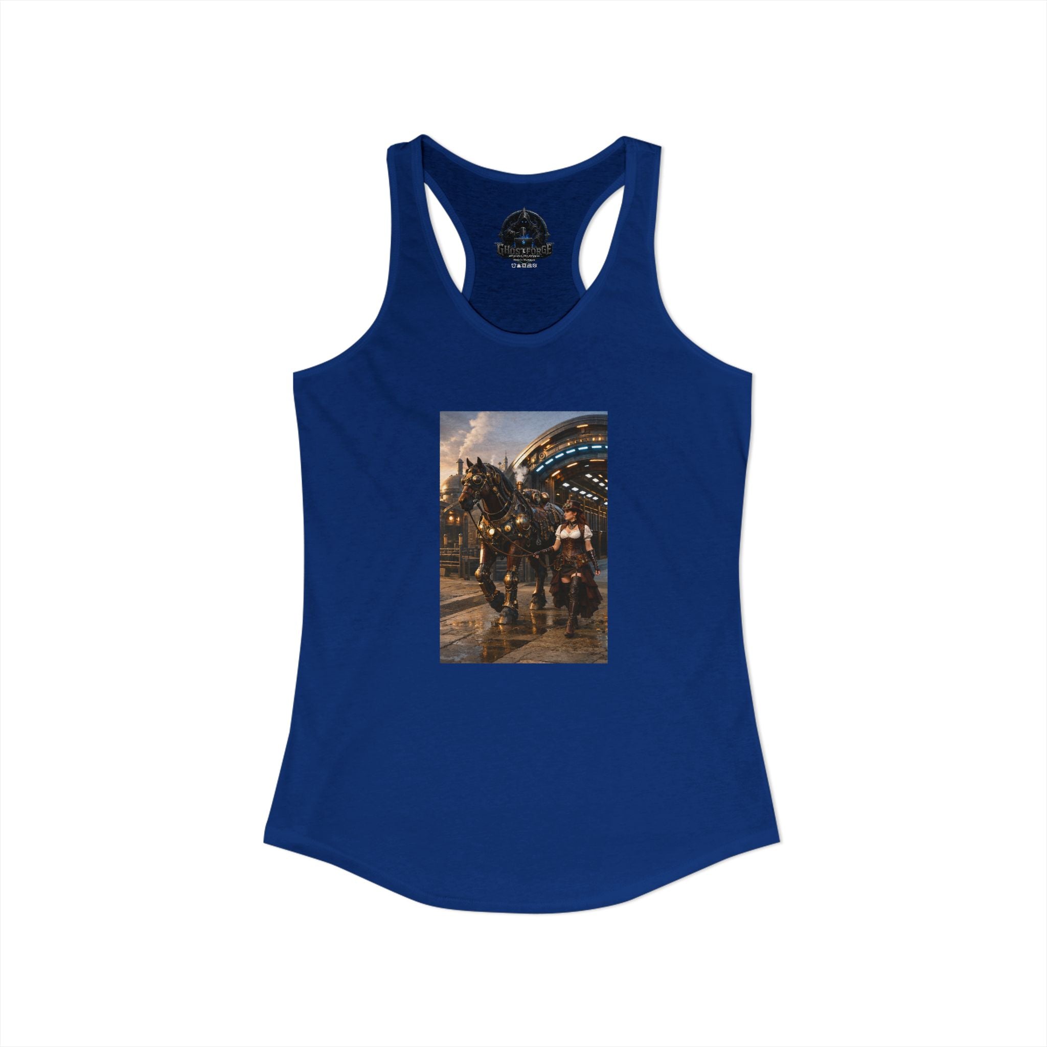 Women's Steampunk Racerback Tank