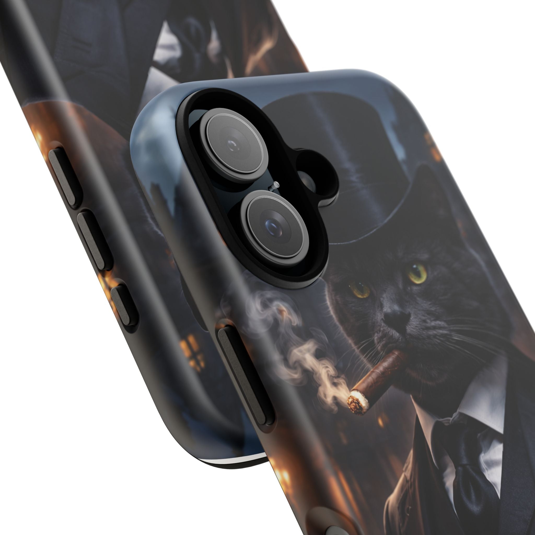Phone Case — Strange Cat From a Strange Man (Vintage Gentleman Design)