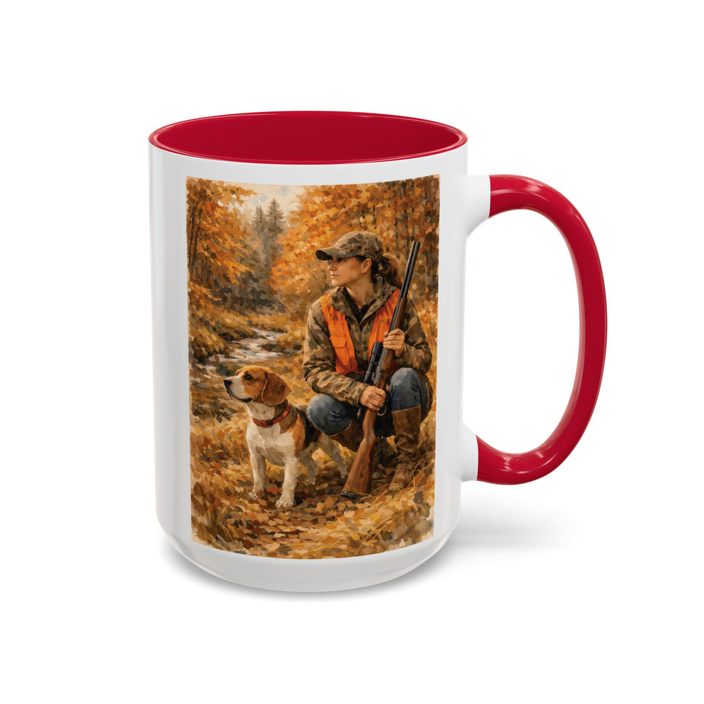 Autumn Hunt Mug – Hunter & Retriever Coffee Cup (11oz/15oz)