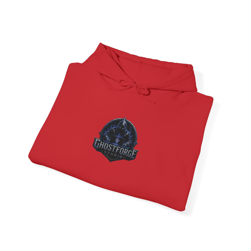 GhostForge Logo Hoodie — Graphic Wraith Hooded Sweatshirt