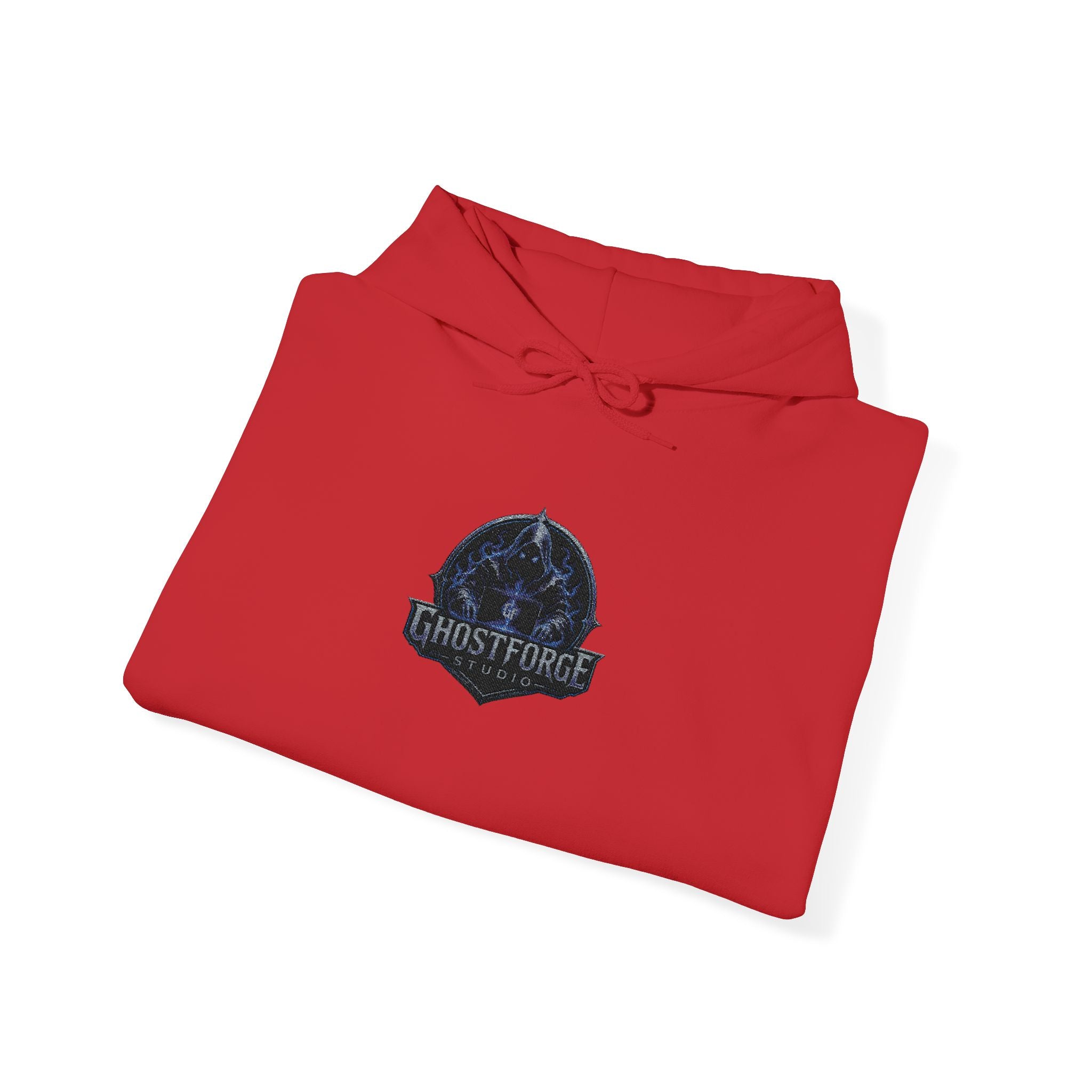 GhostForge Logo Hoodie — Graphic Wraith Hooded Sweatshirt