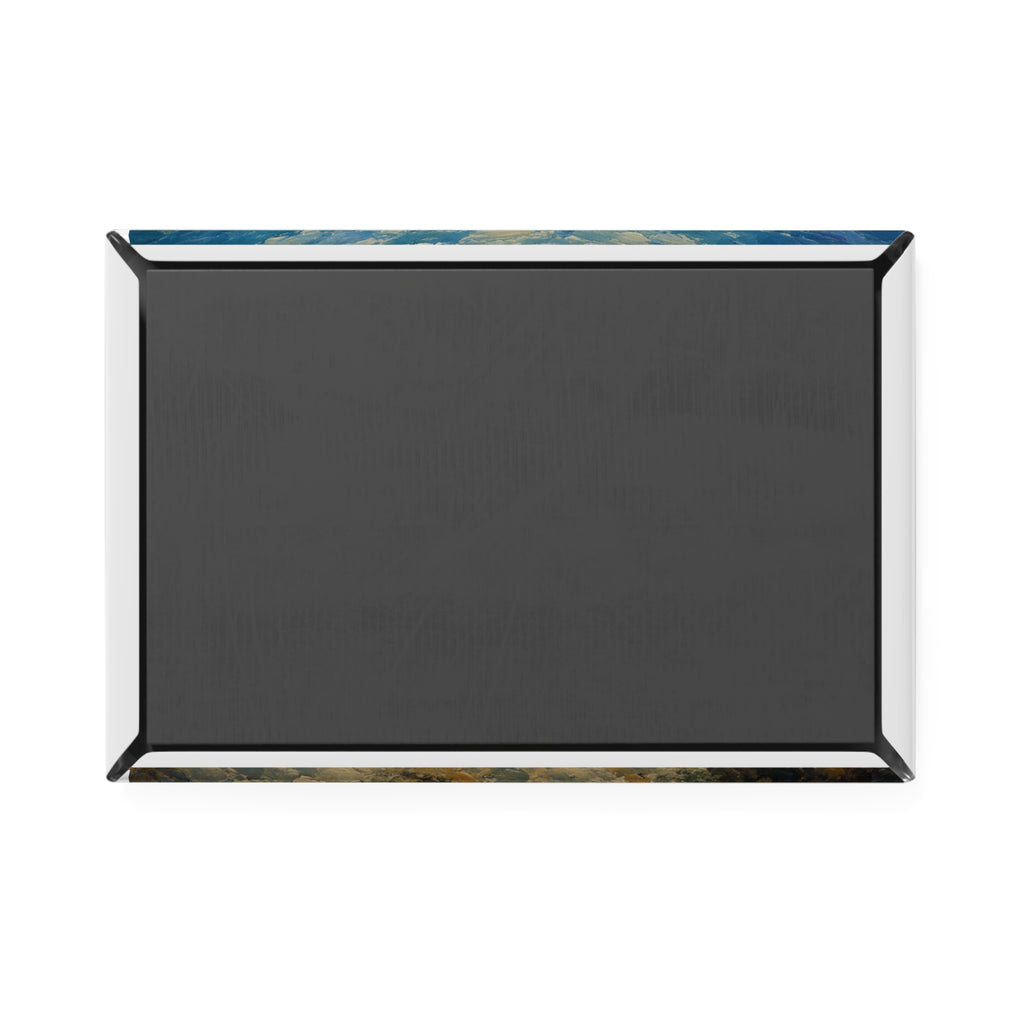 Sea Turtle Magnet – 'Who Hurt You?' Rectangle Fridge Magnet