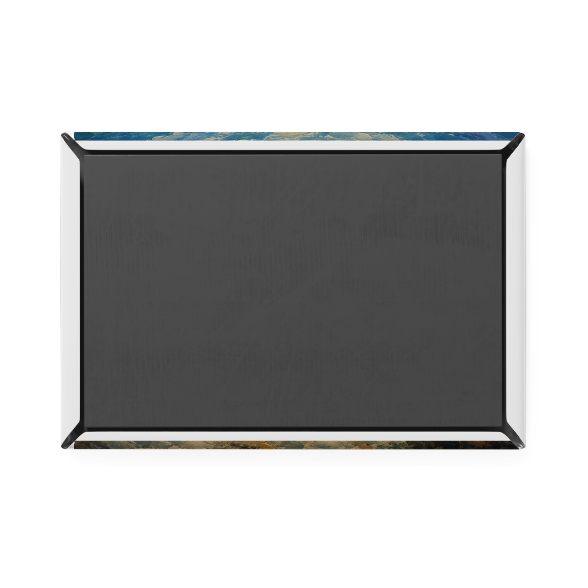 Sea Turtle Magnet – 'Who Hurt You?' Rectangle Fridge Magnet