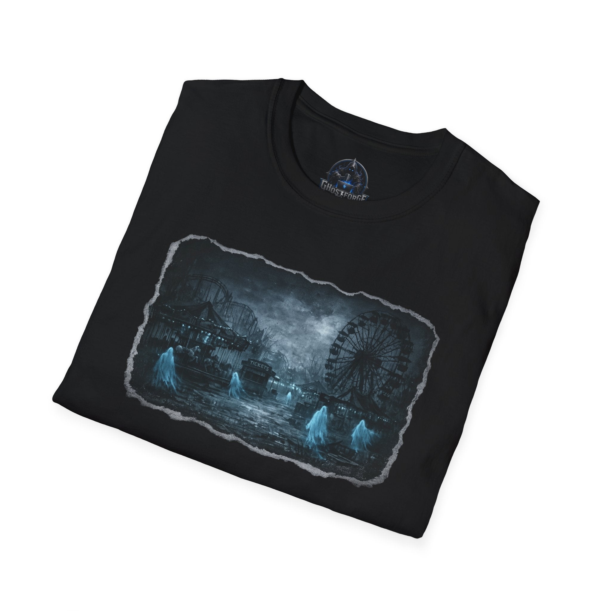 Haunted Fair T-Shirt — Ghostly Carnival Tee