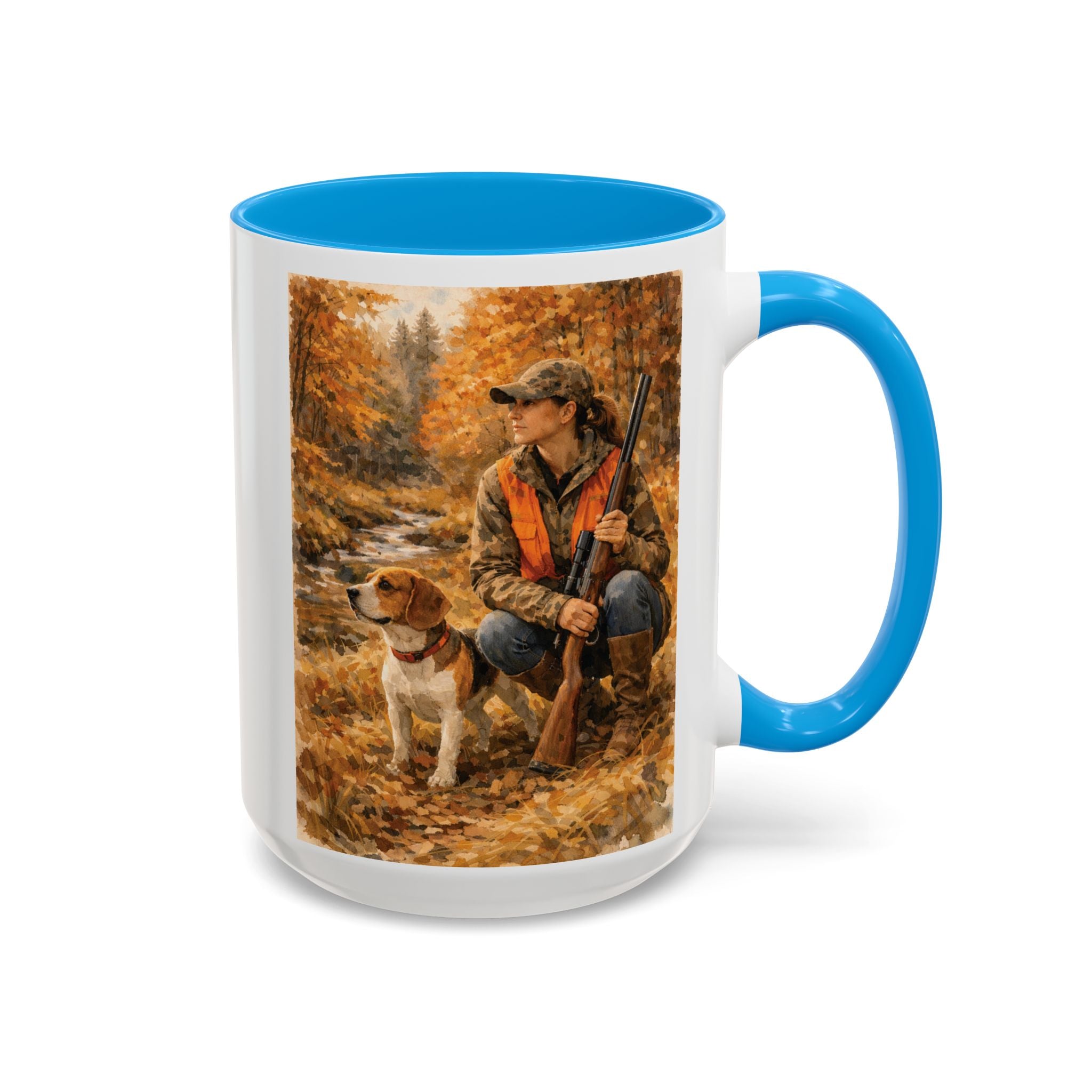 Autumn Hunt Mug – Hunter & Retriever Coffee Cup (11oz/15oz)
