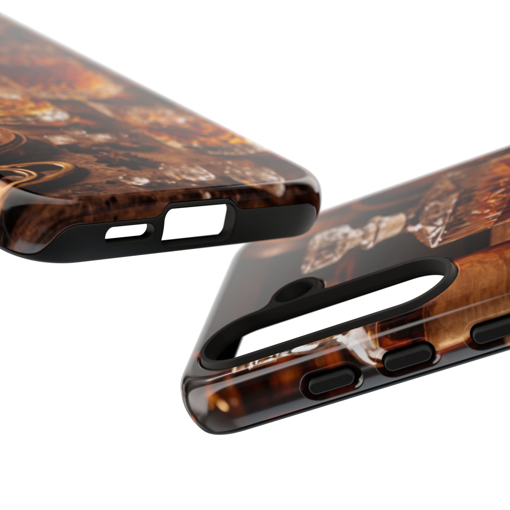 Whiskey Decanter Phone Case — Vintage Bar Spirits Protective Tough Case