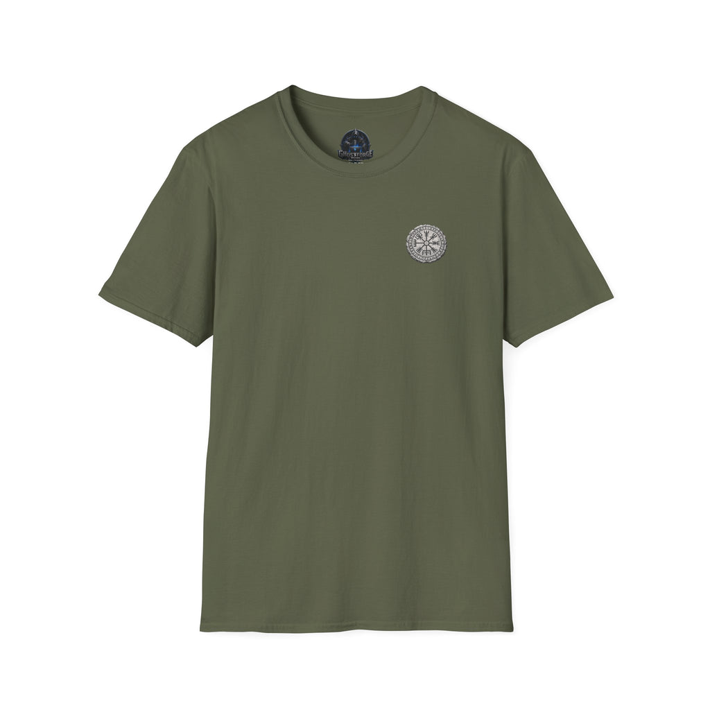 Viking Valhalla Compass T‑Shirt — Graphic Tee
