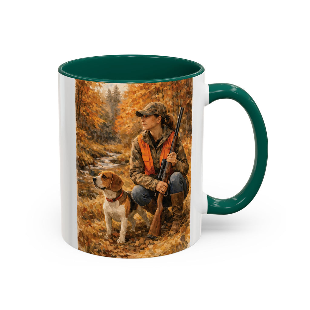 Autumn Hunt Mug – Hunter & Retriever Coffee Cup (11oz/15oz)