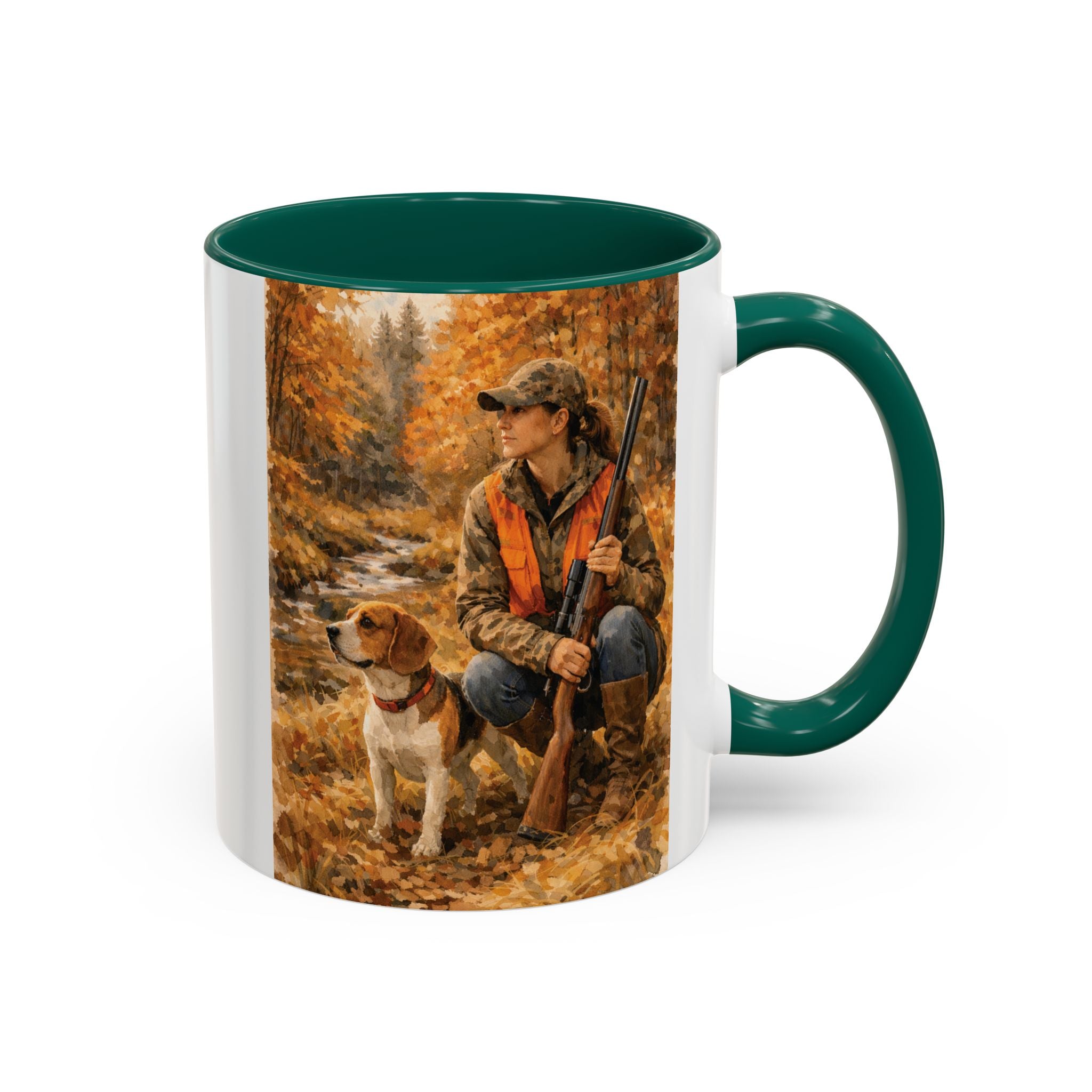 Autumn Hunt Mug – Hunter & Retriever Coffee Cup (11oz/15oz)