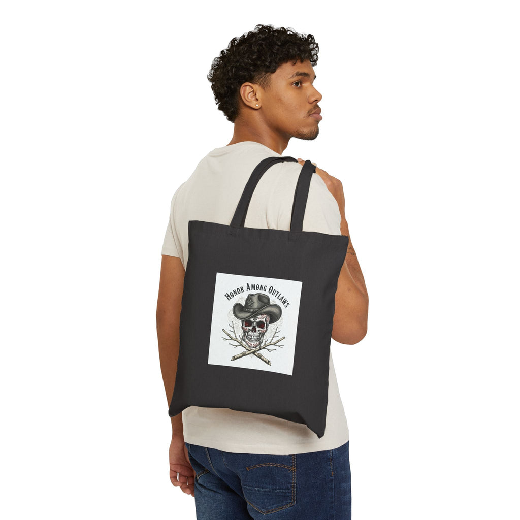 Western Skull Art Tote | Western-Gothic, Gothic Americana