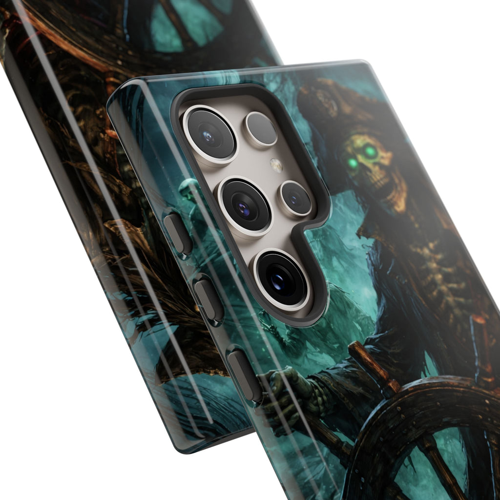 Pirate Skeleton Phone Case — Haunted Ship Captain iPhone Cover