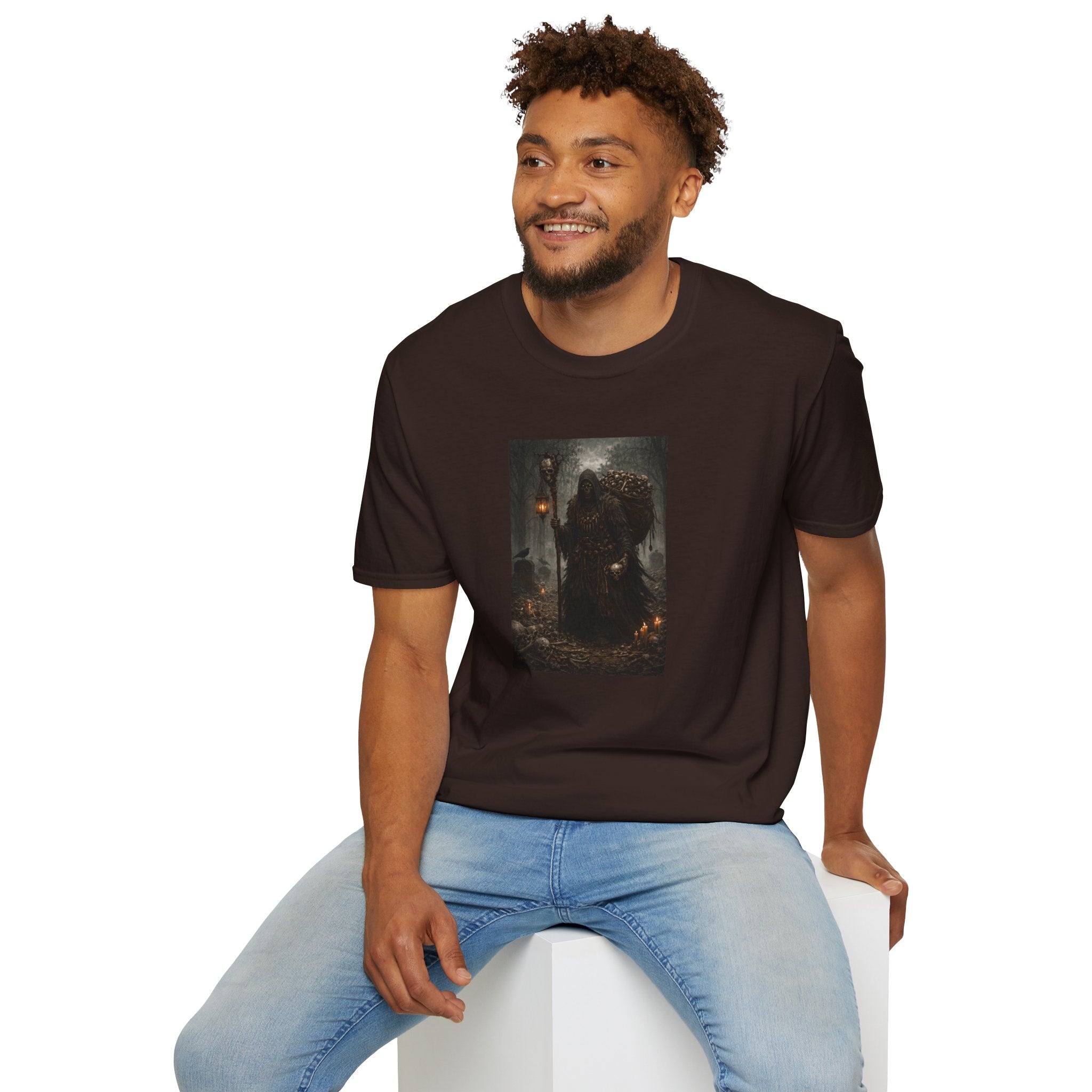 The Collector of Bones T-Shirt — Dark Fantasy Gothic Tee