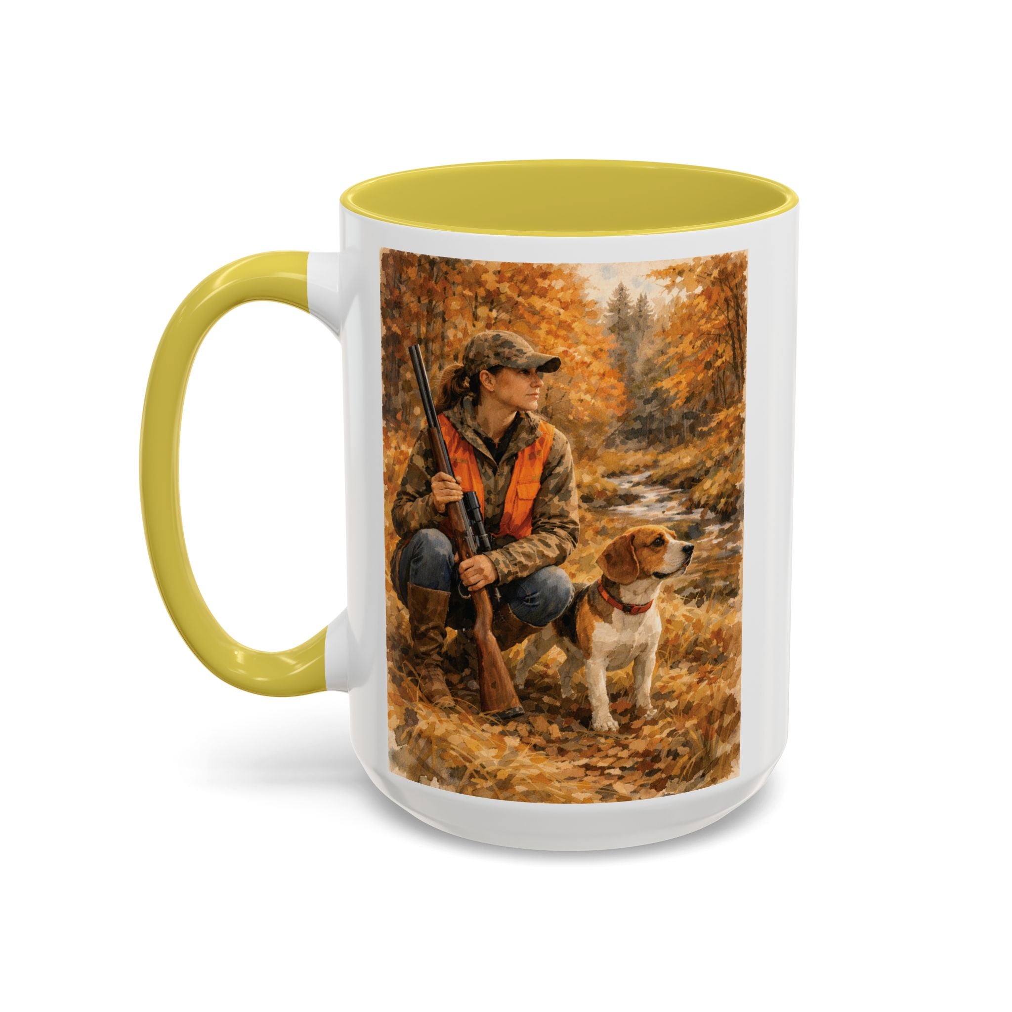 Autumn Hunt Mug – Hunter & Retriever Coffee Cup (11oz/15oz)