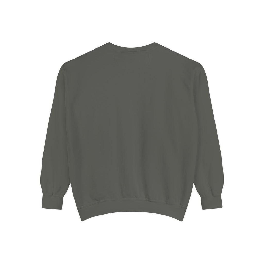 Dragon Night Sweatshirt — Mystical Purple Dragon Over Moonlit Village