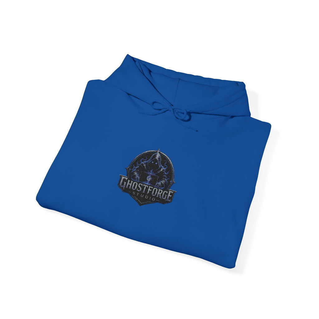 GhostForge Logo Hoodie — Graphic Wraith Hooded Sweatshirt