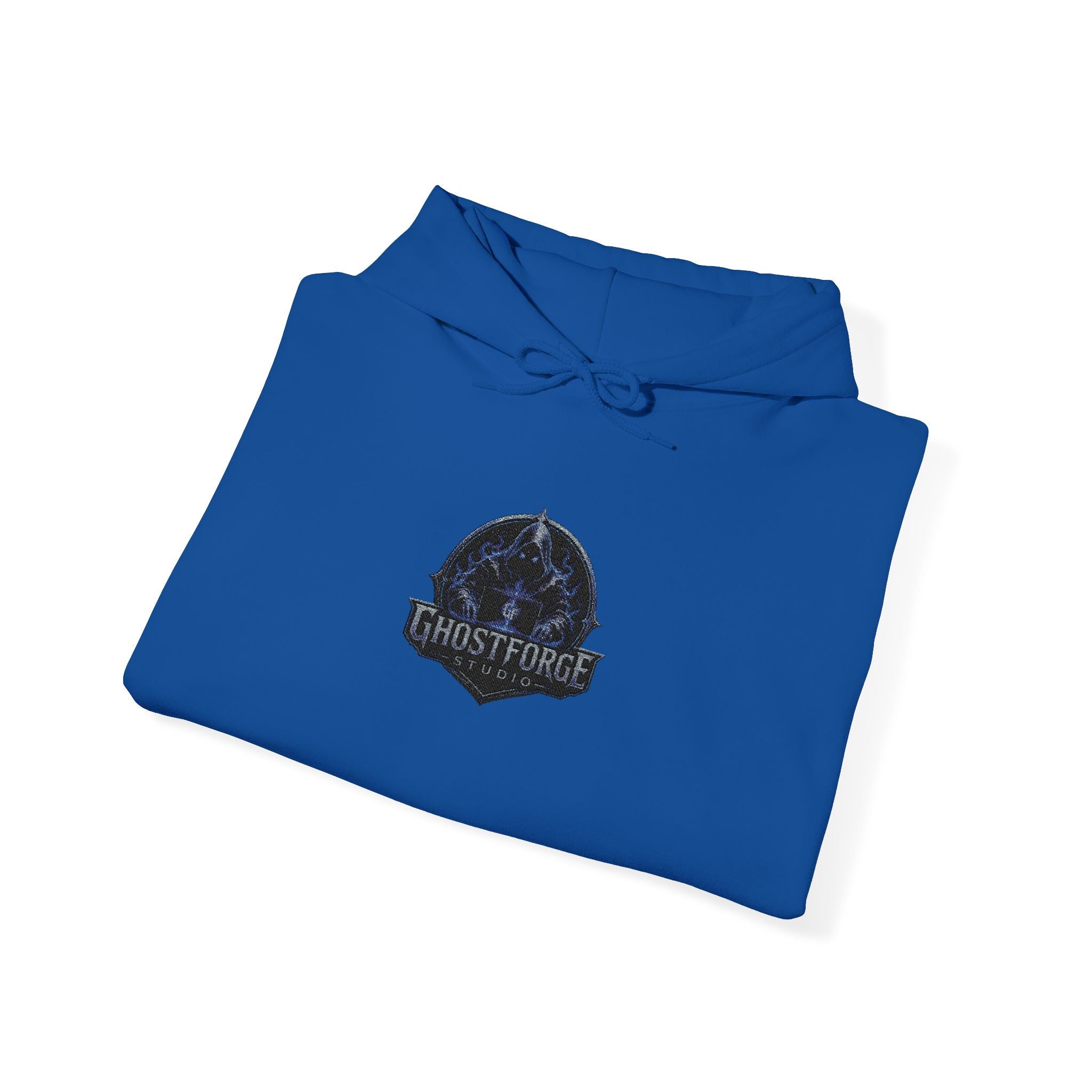 GhostForge Logo Hoodie — Graphic Wraith Hooded Sweatshirt