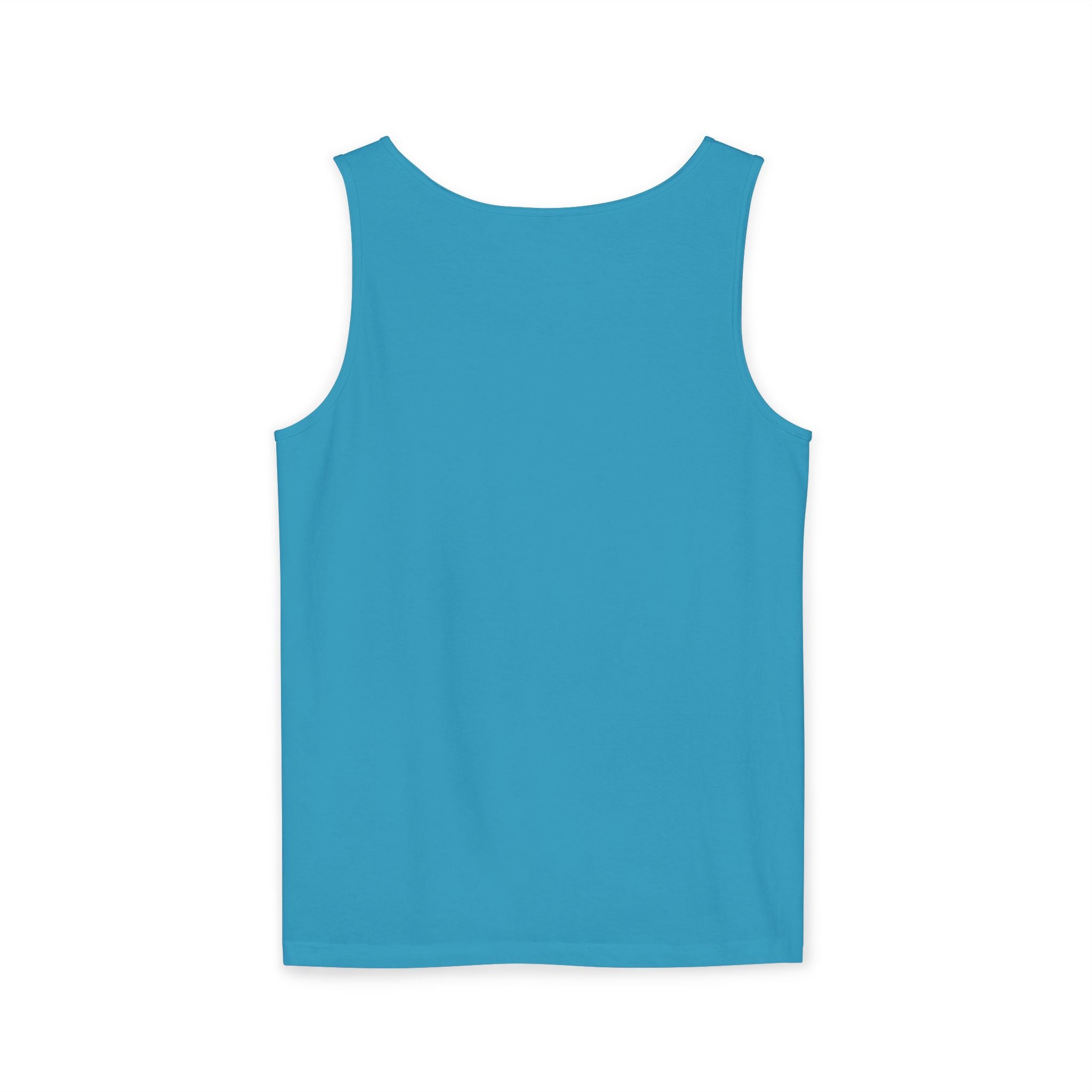 Demon Skull Flame Tank Top — Horror Graphic Summer Tee