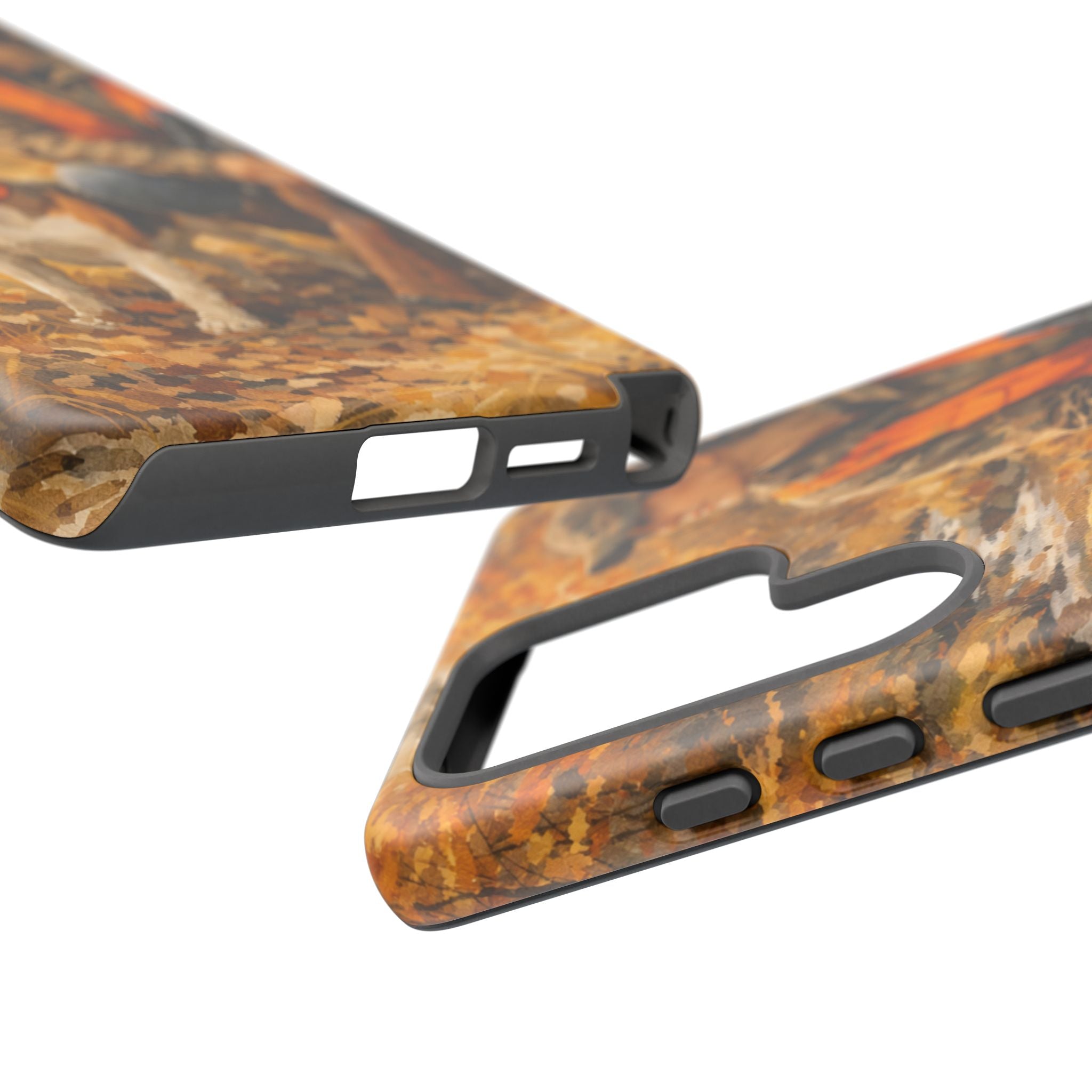 Hunter and Beagle Phone Case — Hunting Dog Autumn Camouflage iPhone Cover