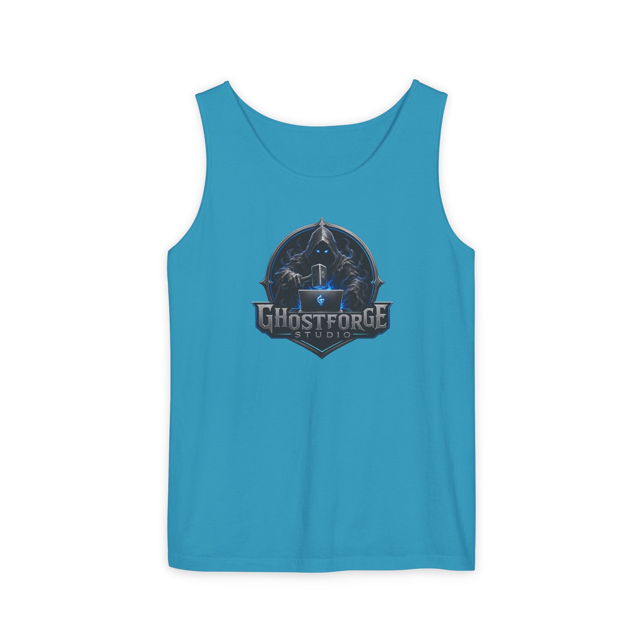 GhostForge Emblem Tank Top — Shop Logo Muscle Tee