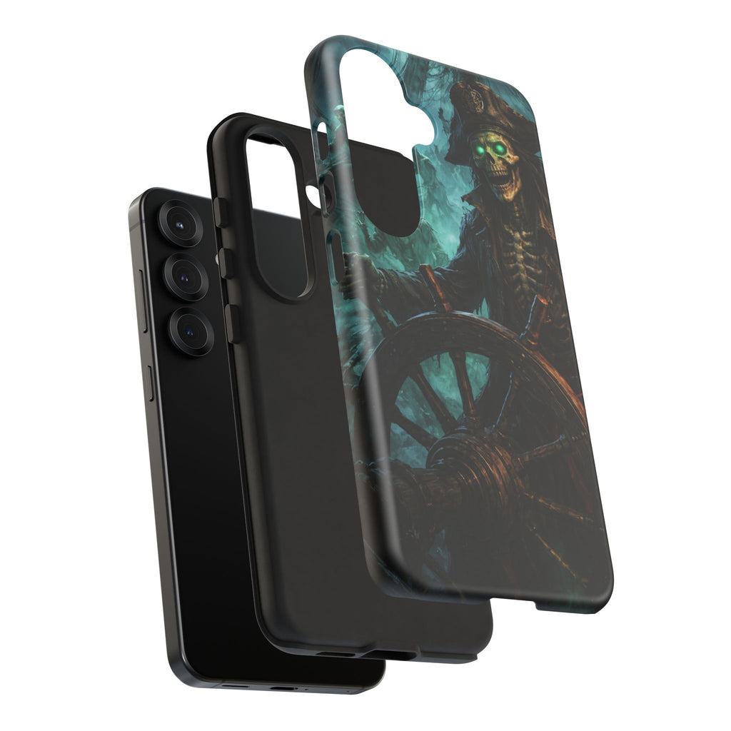 Pirate Skeleton Phone Case — Haunted Ship Captain iPhone Cover