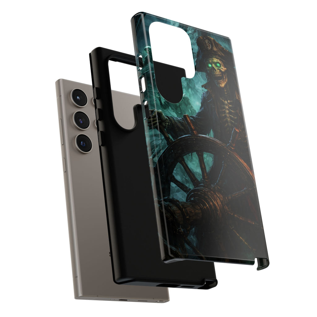 Pirate Skeleton Phone Case — Haunted Ship Captain iPhone Cover